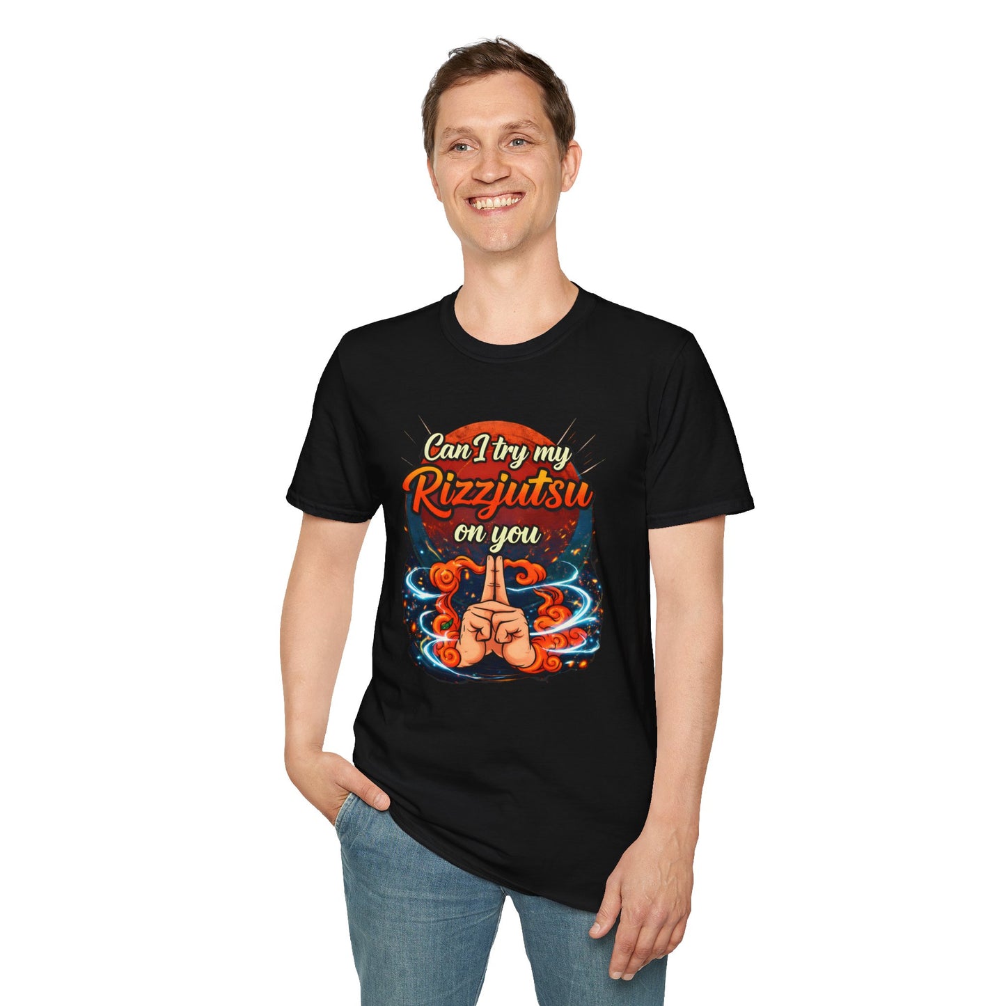 Rizzjutsu T‑Shirt – "Rizzjutsu" Graphic Tee Shirt