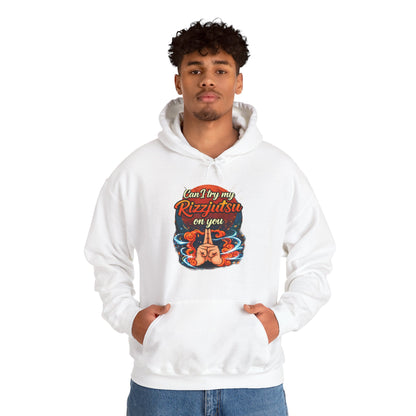 Hoodie — "Can I Try My Rizqustsa On You" Retro Hand-Drawn Graphic Pullover