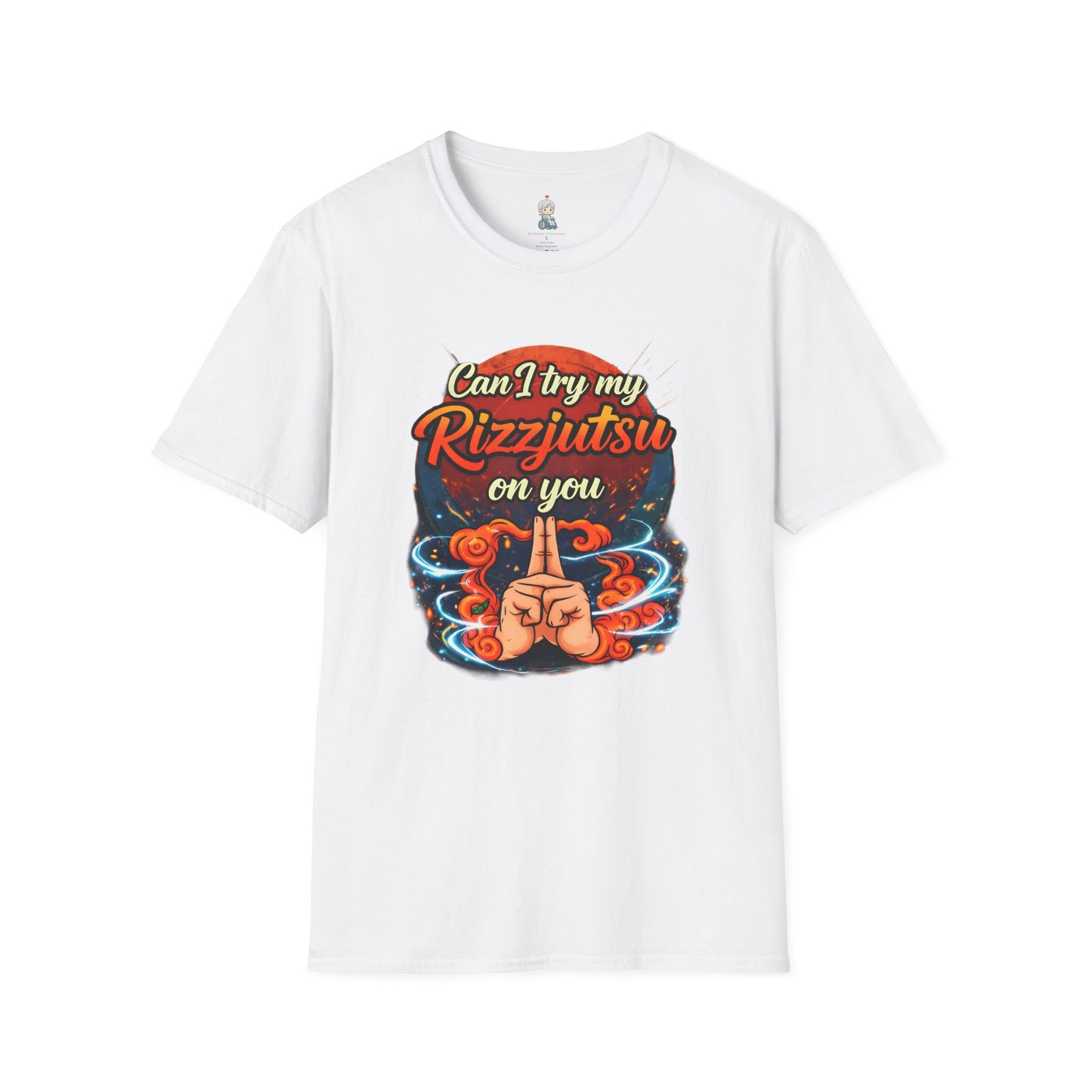 Rizzjutsu T‑Shirt – "Rizzjutsu" Graphic Tee Shirt