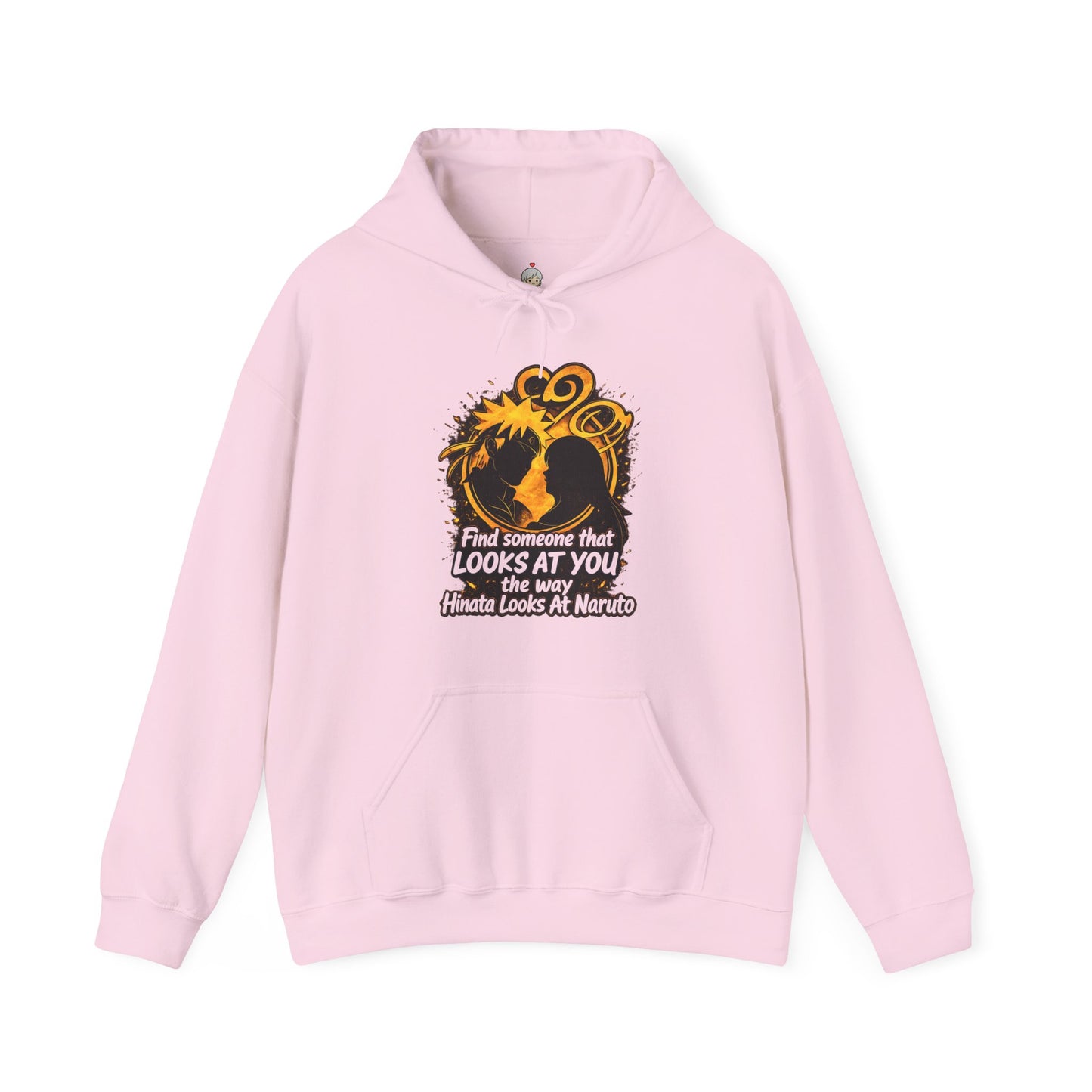 Hoodie - “Find Someone That Looks at You” Graphic Pullover