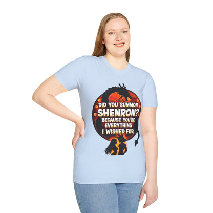Shenron T-Shirt — “Did You Summon Shenron?” Graphic Tee Shirt