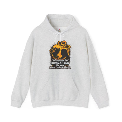 Hoodie - “Find Someone That Looks at You” Graphic Pullover