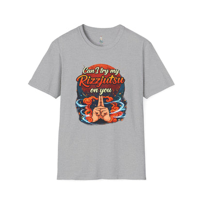 Rizzjutsu T‑Shirt – "Rizzjutsu" Graphic Tee Shirt