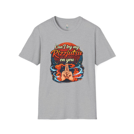 Rizzjutsu T‑Shirt – "Rizzjutsu" Graphic Tee Shirt