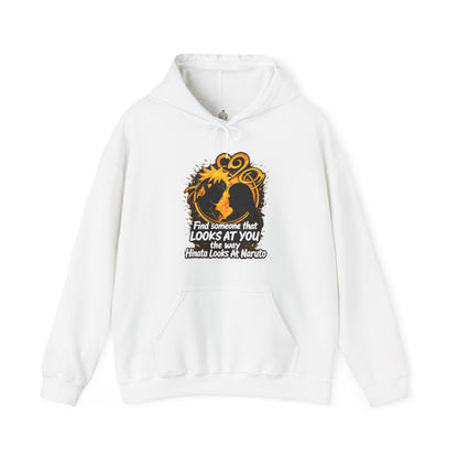 Hoodie - “Find Someone That Looks at You” Graphic Pullover