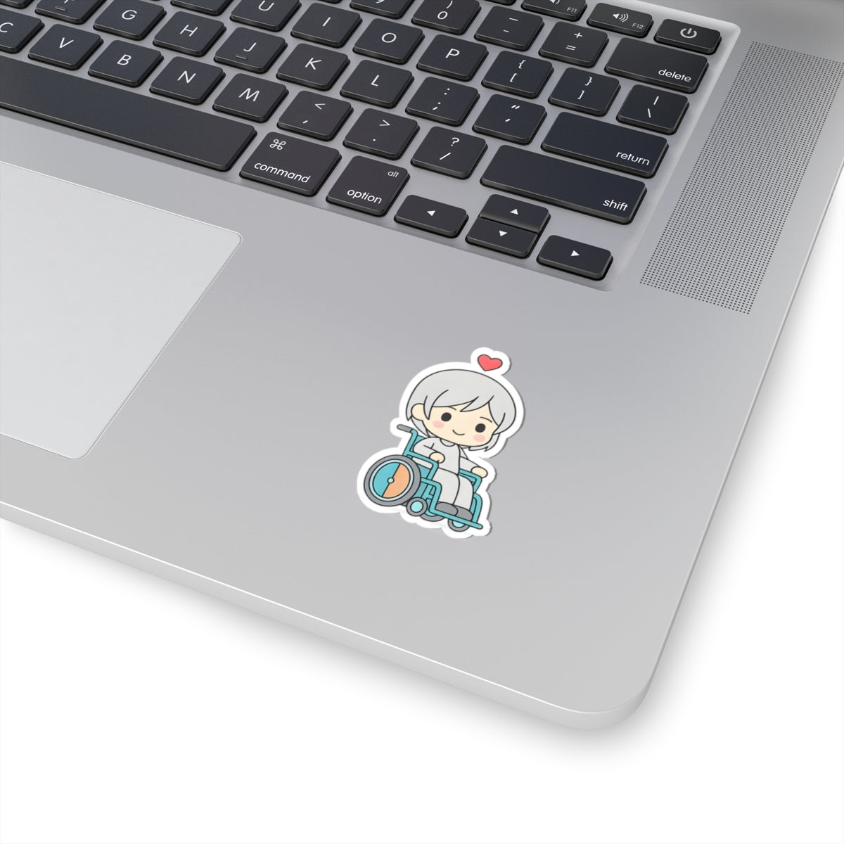Disability With Anime Sticker – Disability Pride Laptop Decal