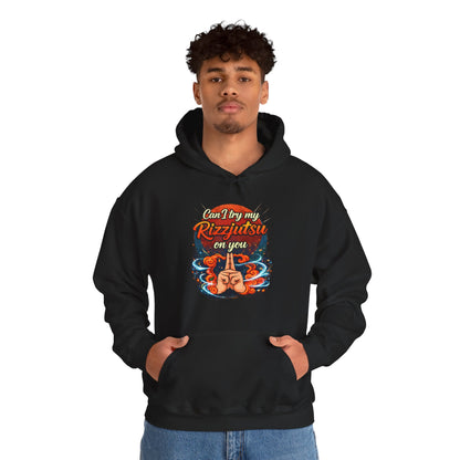 Hoodie — "Can I Try My Rizqustsa On You" Retro Hand-Drawn Graphic Pullover