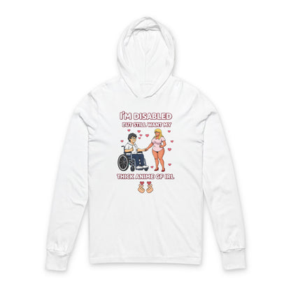 Basic "I'm Disable But..." Hoodie Tee
