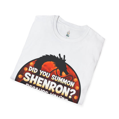Shenron T-Shirt — “Did You Summon Shenron?” Graphic Tee Shirt