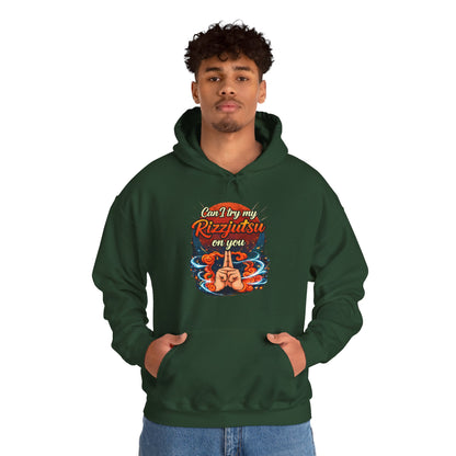 Hoodie — "Can I Try My Rizqustsa On You" Retro Hand-Drawn Graphic Pullover